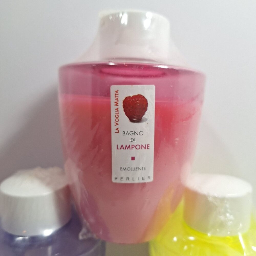 Perlier Bath Foam Raspberry Grape Grapefruit Moisturizing 16.9 Oz Lot - Picture 2 of 10